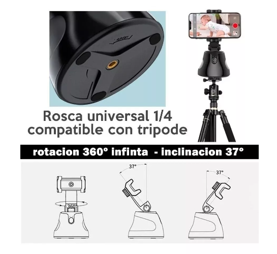 SOPORTE INTELIGENTE ROBOT 360º